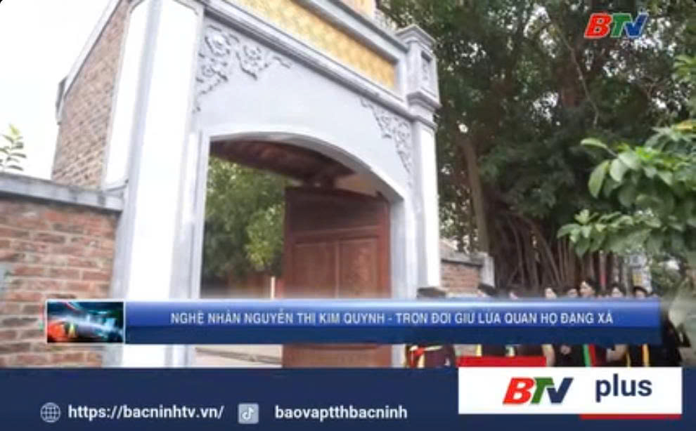 Nghệ nhân Nguyễn Thị Kim Quýnh - Trọn đời giữ lửa Quan họ Đặng Xá.mp4